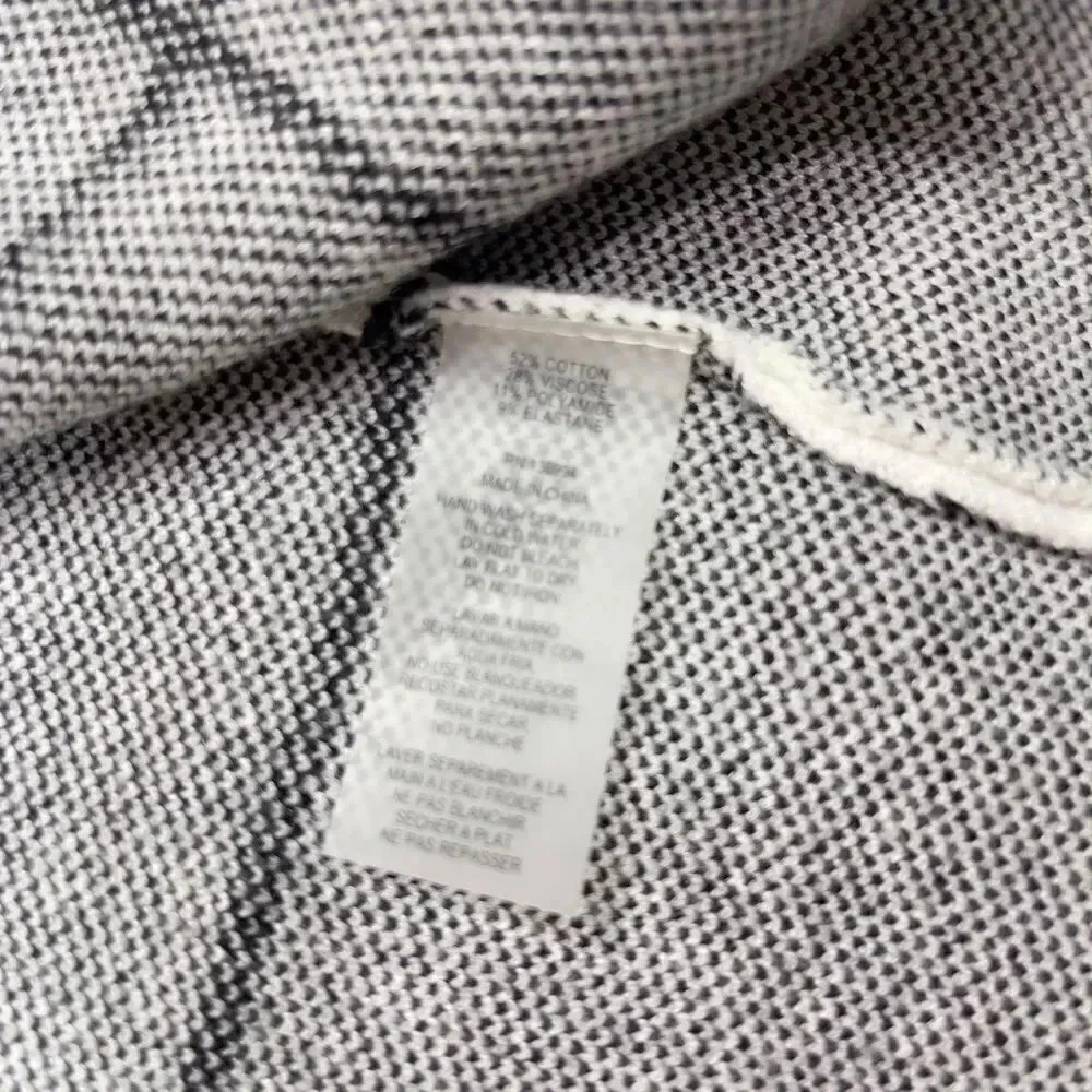 Sioni Plaid Colorblock Windowpane Grid Cardigan - Picture 7 of 10